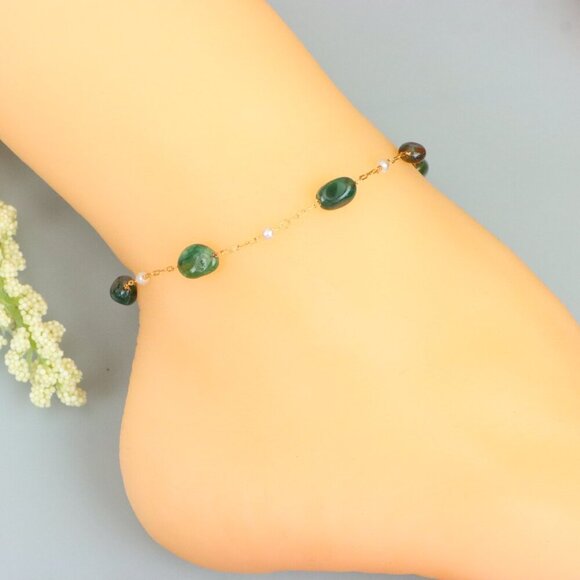 Handmade Anklet – A Stylish Choice for Women, Thoughtful Gift Idea, EVCH1241 - Picture 3 of 10